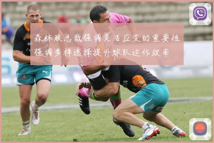 森林狼总裁强调灵活应变的重要性强调多样选择提升球队运作效率